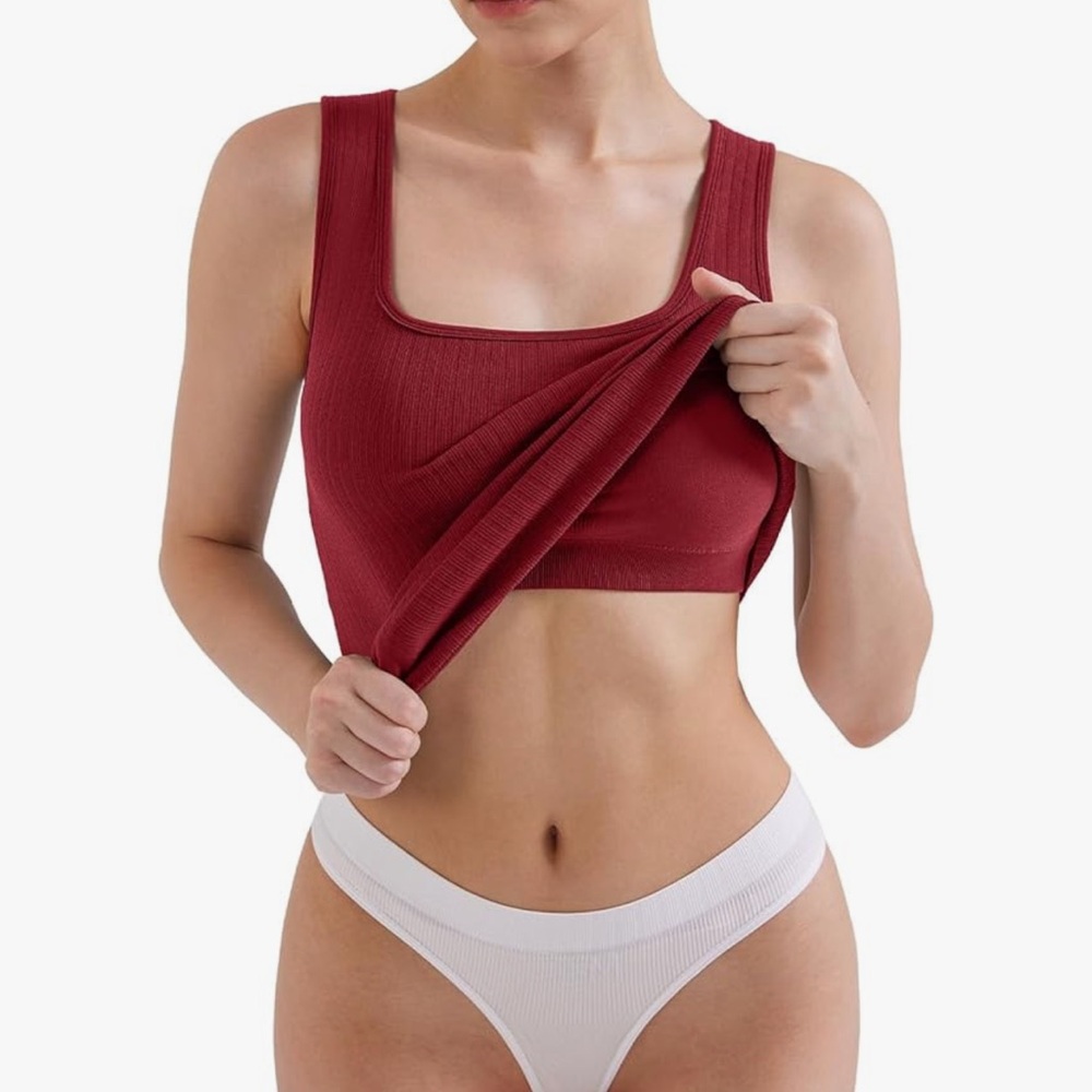 Elegant Maroon Tank Top for Women